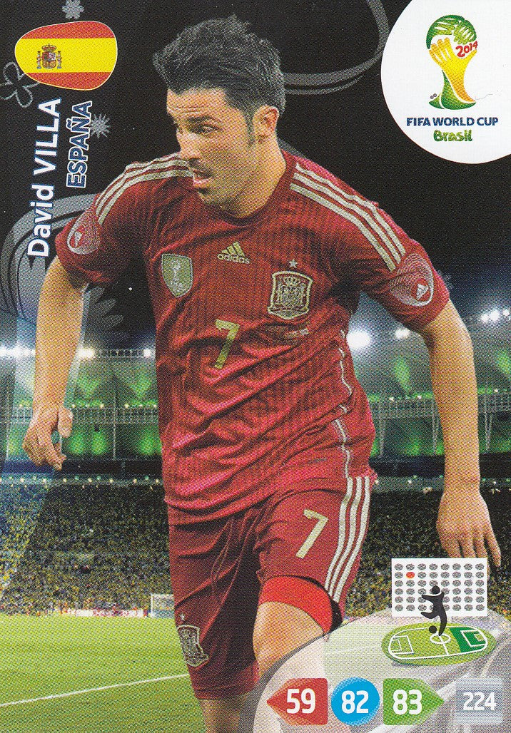 156. DAVID VILLA - ESPANA