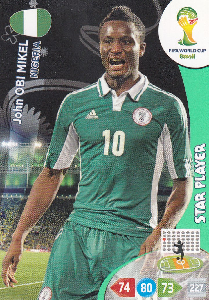 264. JOHN OBI MIKEL - NIGERIA - STAR PLAYER
