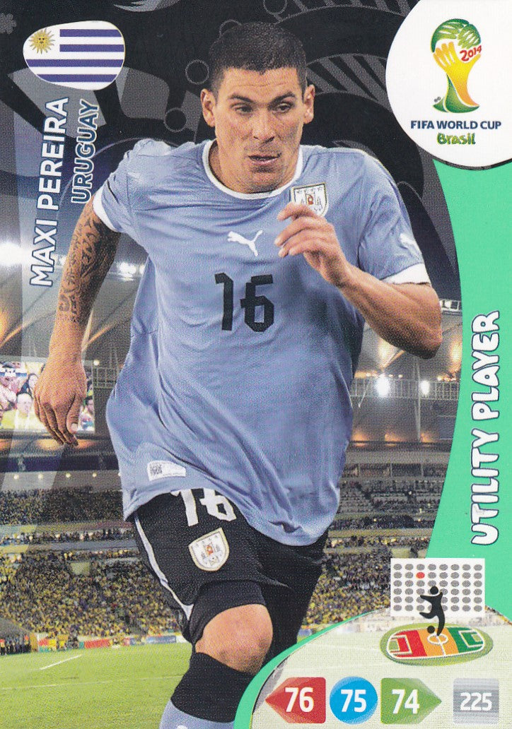 308. MAXI PEREIRA - URUGUAY - UTILITY PLAYER