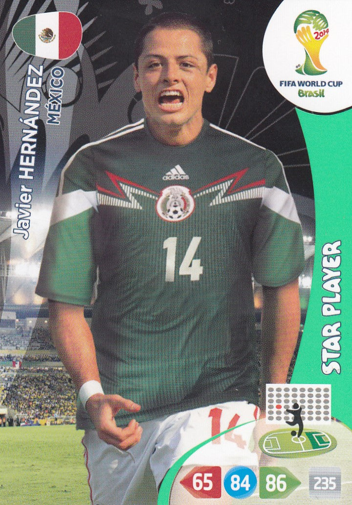 249. JAVIER HERNÀNDEZ - MEXICO - STAR PLAYER