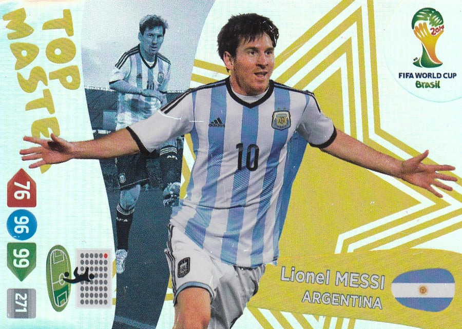 406. LIONEL MESSI - ARGENTINA - TOP MASTER