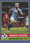 001A. SERGIO AGUERO - MANCHESTER CITY - BLUE PARALLEL