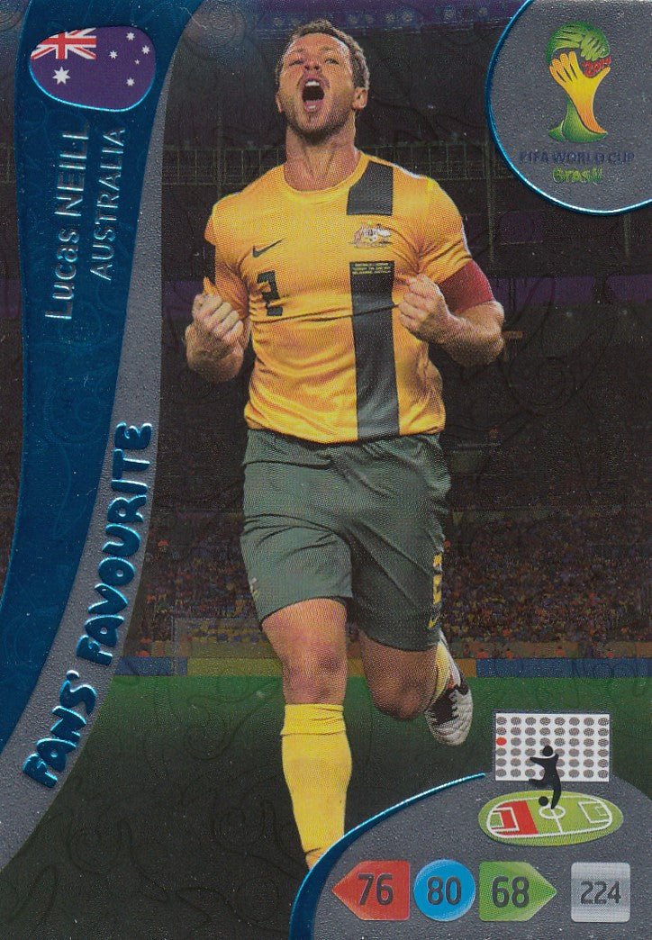 326. LUCAS NEILL - AUSTRALIA - FANS` FAVORITE