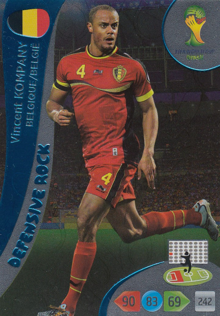 362. VINCENT KOMPANY - BELGIUM - DEFENSIVE ROCK