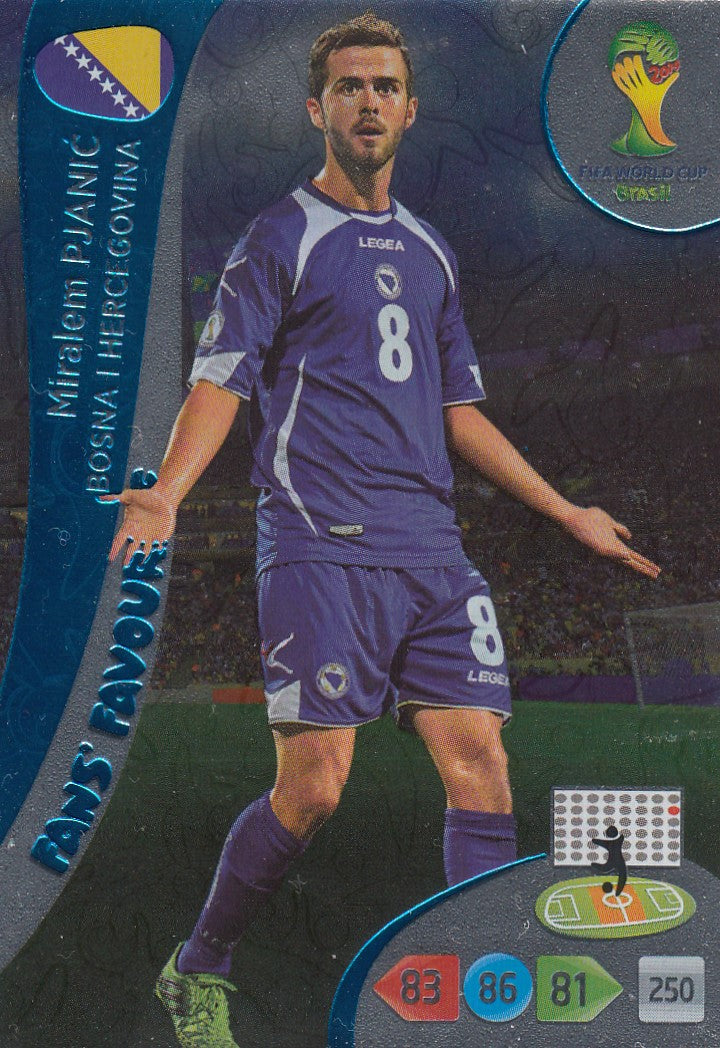 328. MIRALEM PJANIC - BOSNA I HERCEGOVINA - FANS` FAVORITE