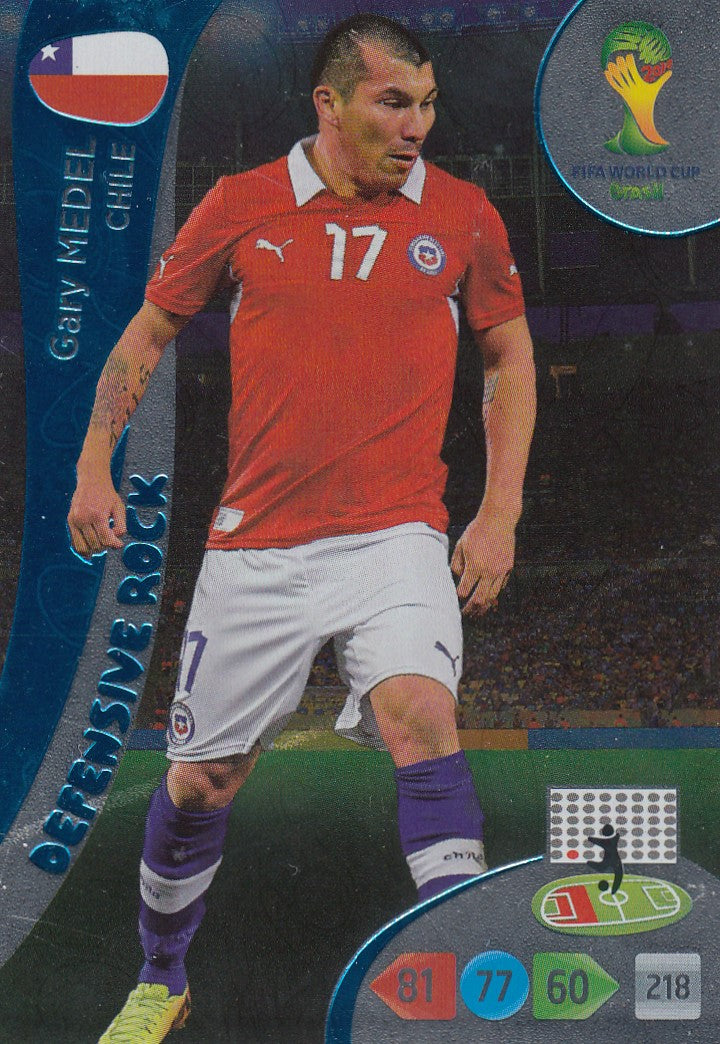 365. GARY MEDEL - CHILE - DEFENSIVE ROCK