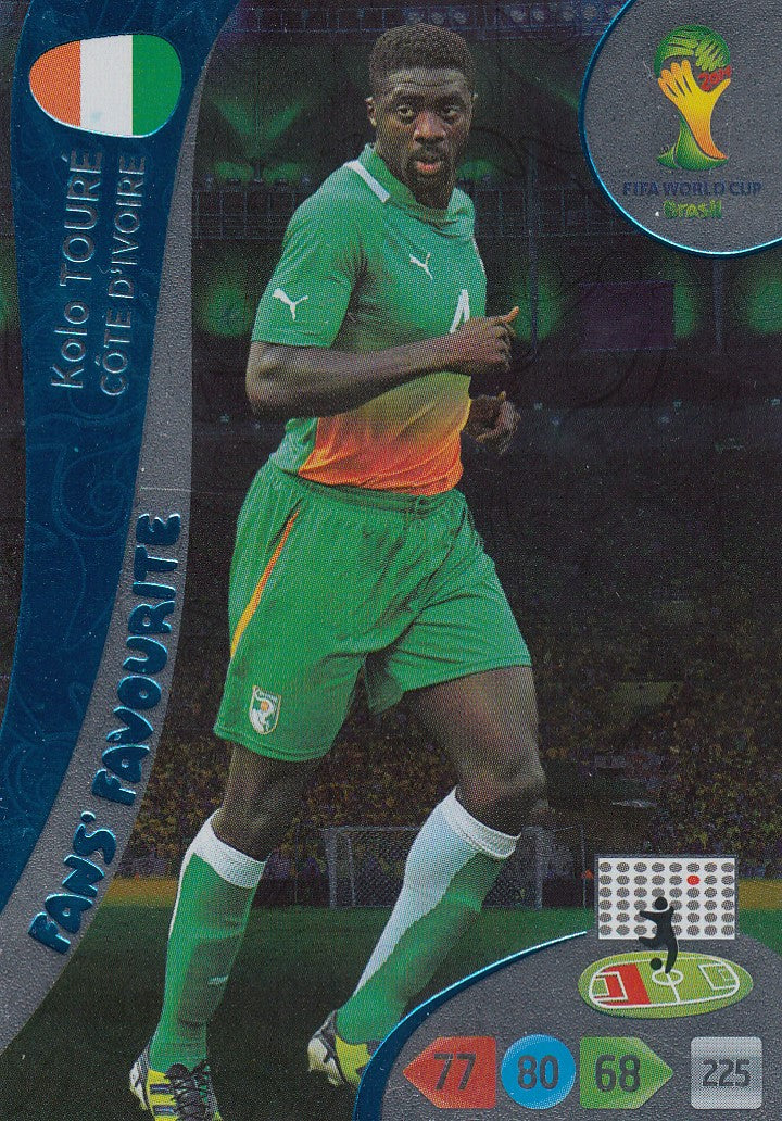 333. KOLO TOURÈ - COTE D`IVOIRE - FANS` FAVORITE