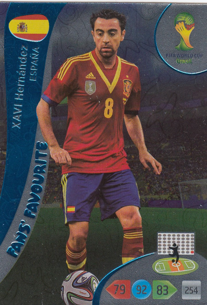 337. XAVI HERNÀNDEZ - ESPANA - FANS` FAVORITE