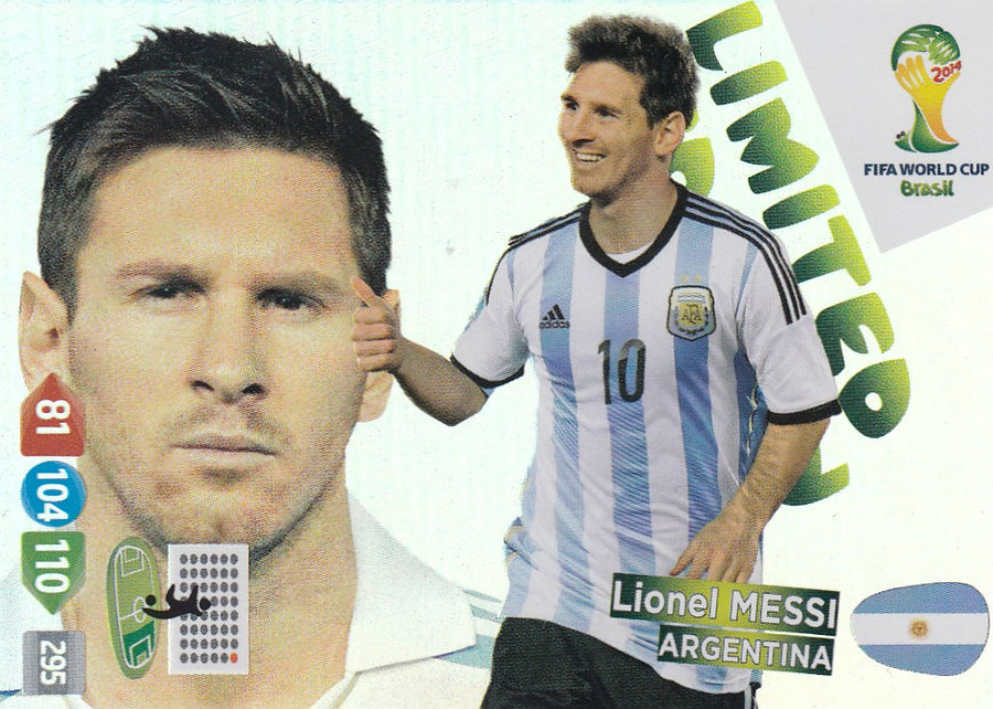 LE-01. LIONEL MESSI - ARGENTINA - LIMITED EDITION
