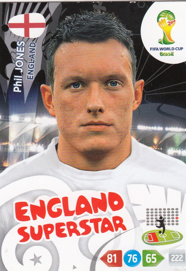 PHIL JONES - ENGLAND - ENGLAND SUPERSTAR