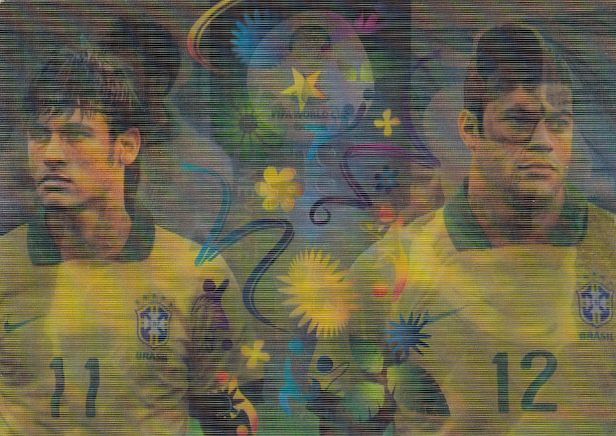 413. NEYMAR JR/HULK - BRASIL - DOUBLE TROUBLE