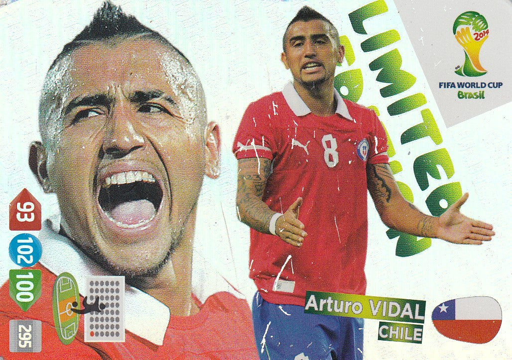 LE-04. ARTURO VIDAL - CHILE - LIMITED EDITION
