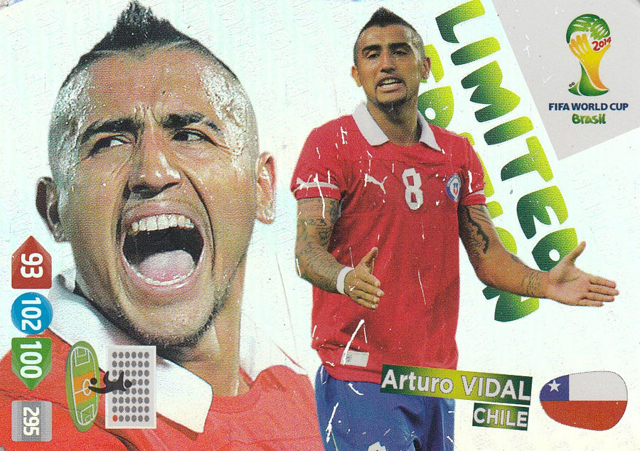 LE-04. ARTURO VIDAL - CHILE - LIMITED EDITION