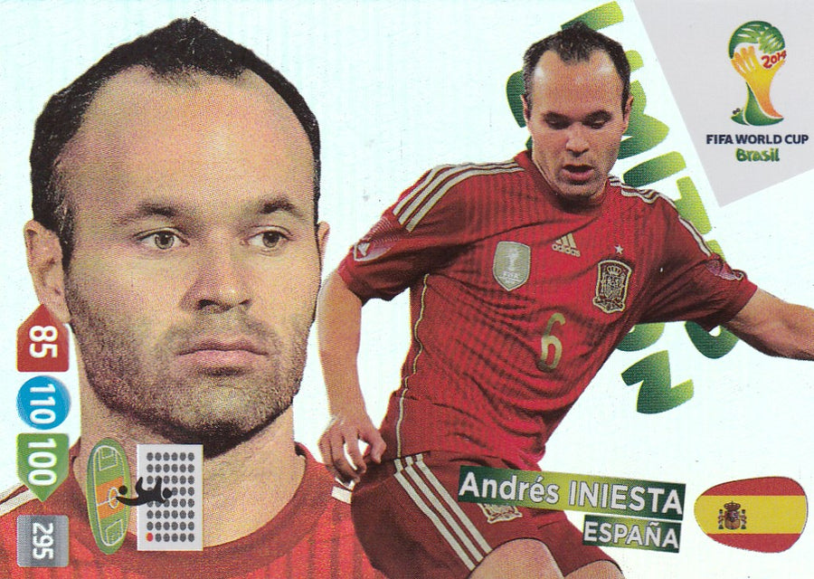 LE-07. ANDRÈS INIESTA - ESPANA - LIMITED EDITION