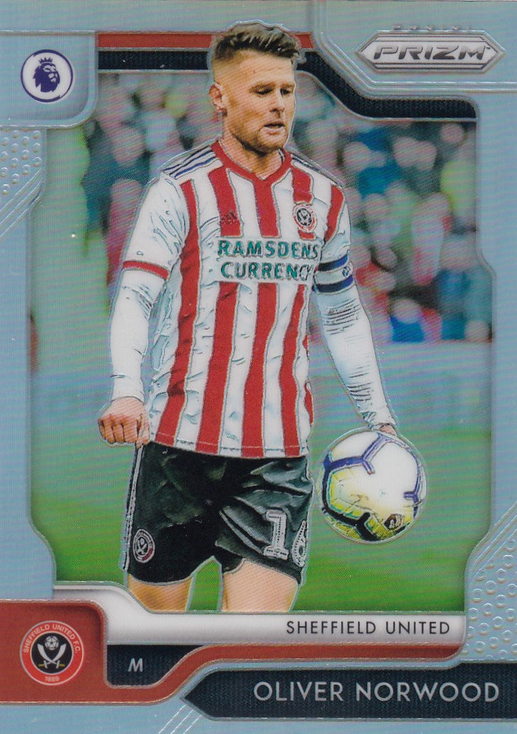 294. OLIVER NORWOOD - SHEFFIELD UNITED - SILVER PRIZM