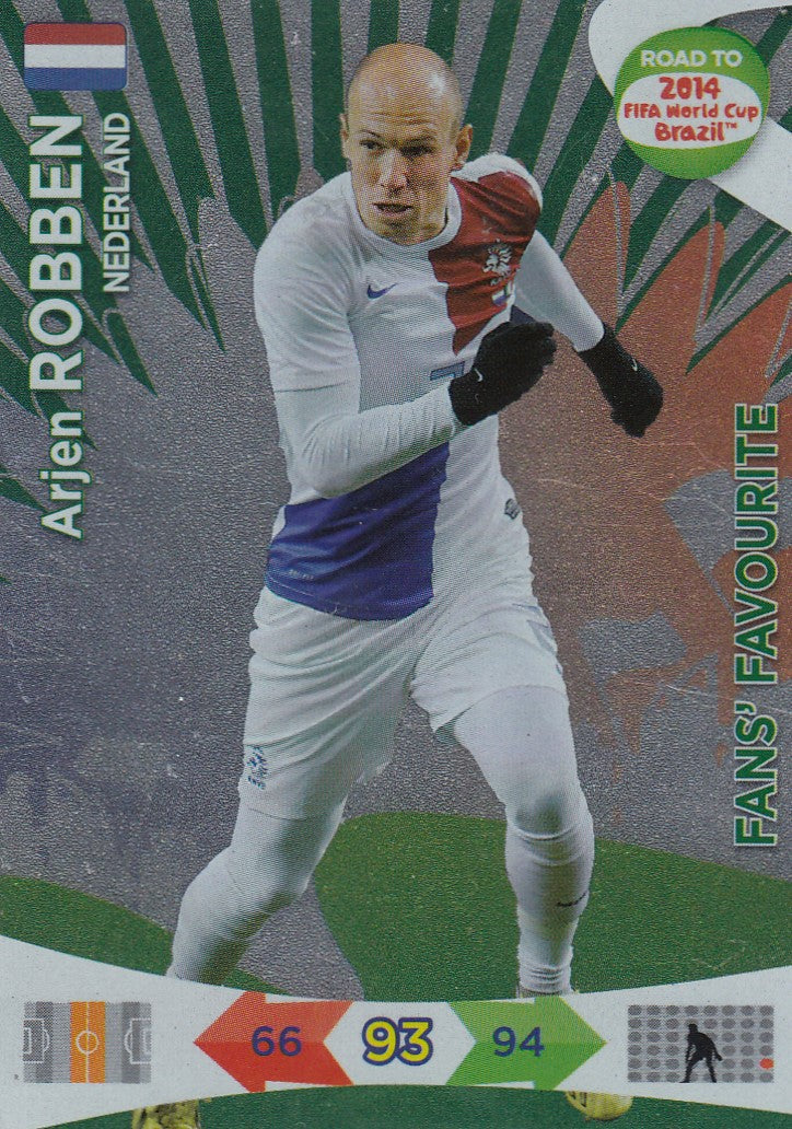 201. ARJEN ROBBEN - NEDERLAND - FANS` FAVORITE