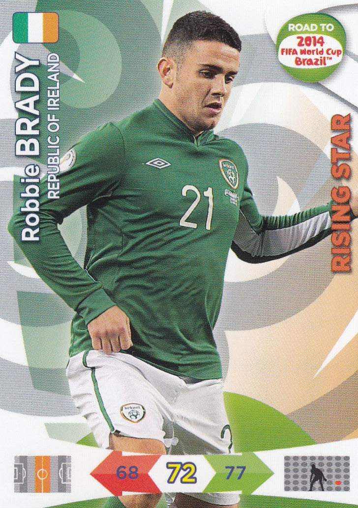 114. ROBBIE BRADY - REPUBLIC OF IRELAND - RISING STAR