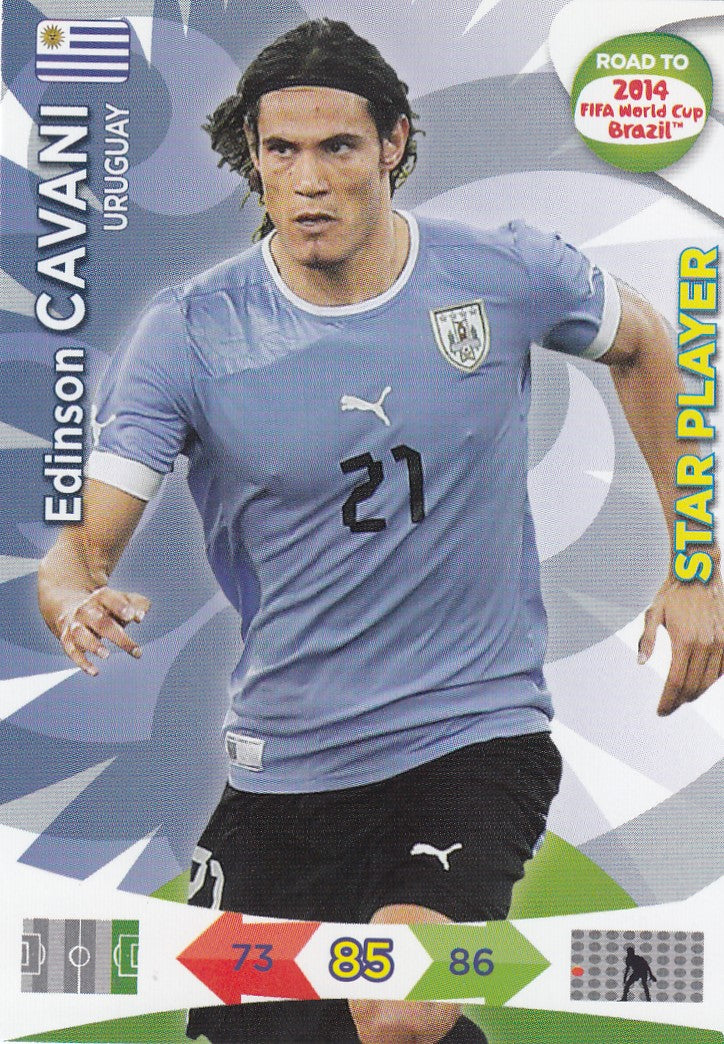 189. EDINSON CAVANI - URUGUAY - STAR PLAYER