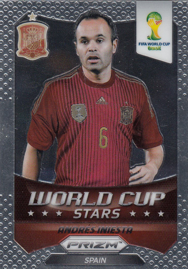 030. ANDRÈS INIESTA - SPAIN - WORLD CUP STARS