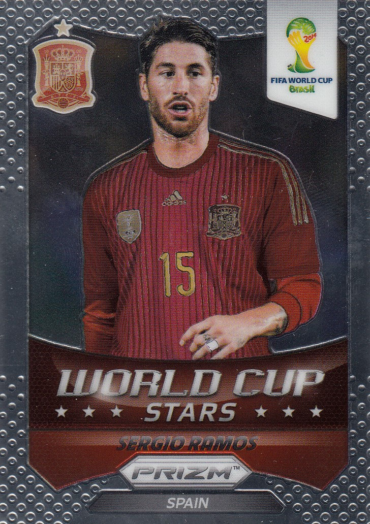 034. SERGIO RAMOS - SPAIN - WORLD CUP STARS