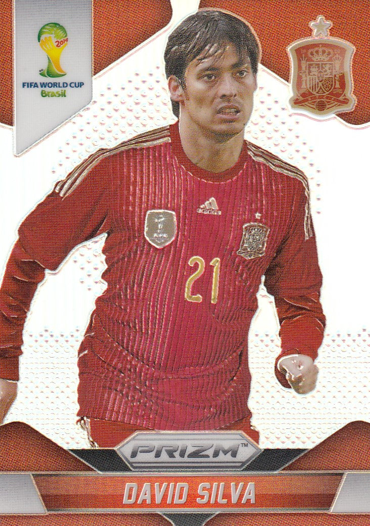 175. DAVID SILVA - SPAIN - SILVER PRIZM