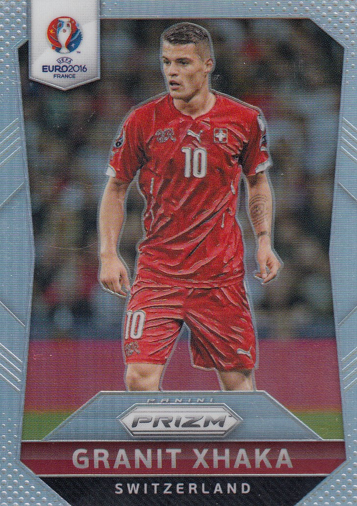 153. GRANIT XHAKA - SWITZERLAND - SILVER PRIZM