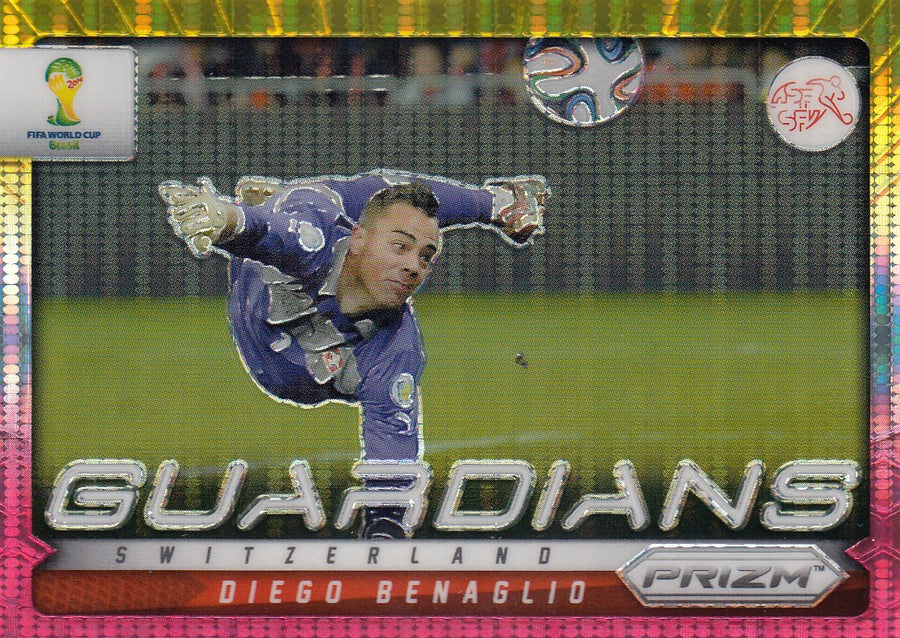 022. DIEGO BENAGLIO - SWITZERLAND - GUARDIANS - YELLOW AND RED PRIZM