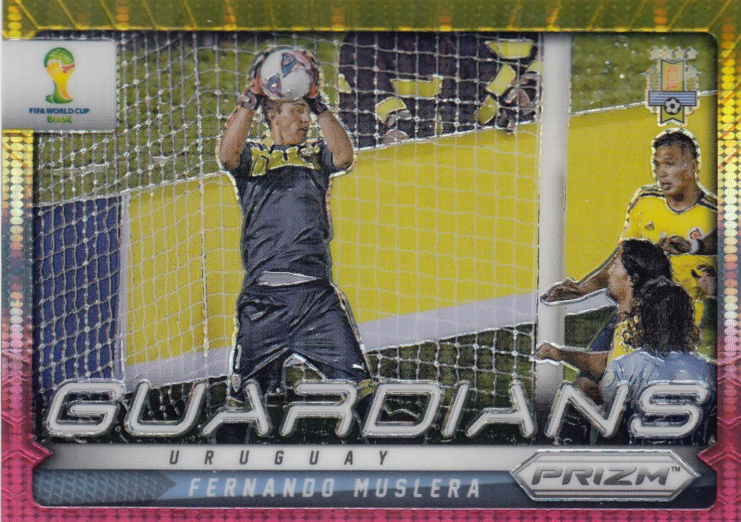023. FERNANDO MUSLERA - URUGUAY - GUARDIANS - YELLOW AND RED PRIZM