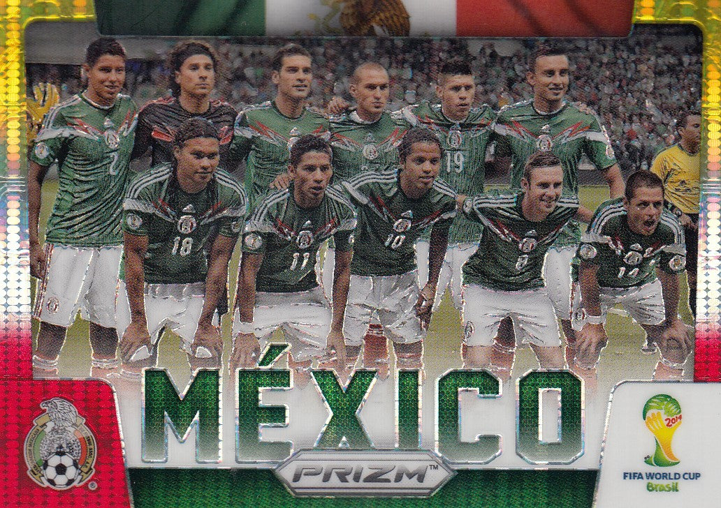 025. MEXICO - TEAMS - YELLOW AND RED PRIZM