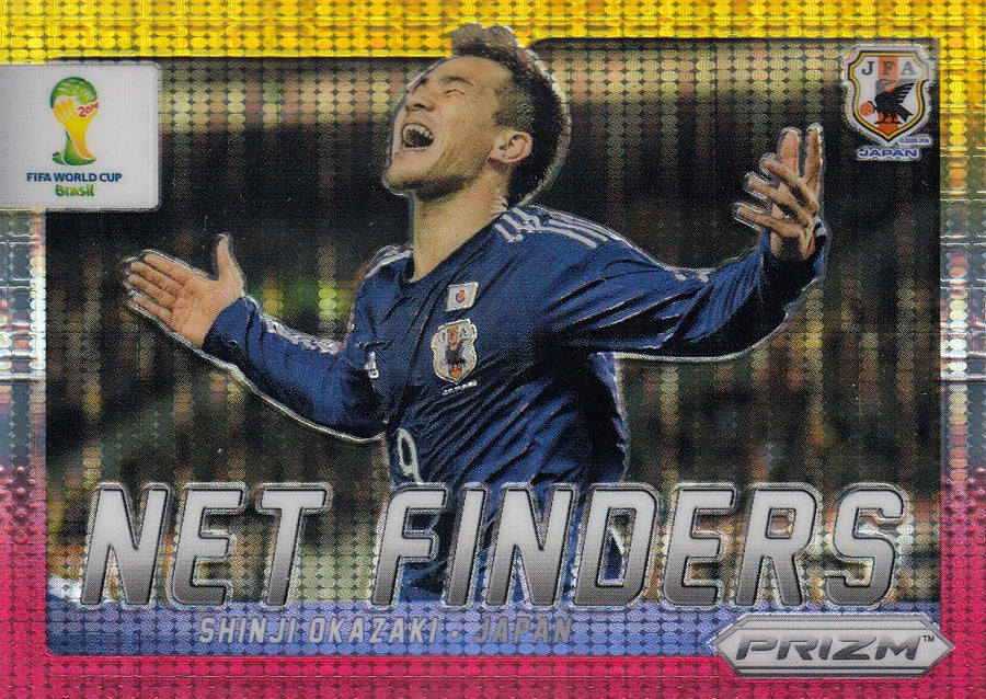 018. SHINJI OKAZAKI - JAPAN - NET FINDERS - YELLOW AND RED PRIZM