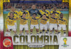 009. COLOMBIA - TEAMS - YELLOW AND RED PRIZM