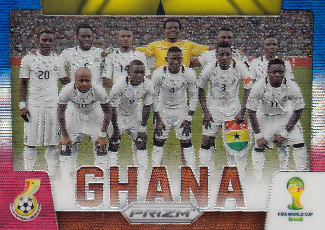 016. GHANA - TEAMS - RED, BLUE AND WHITE PRIZM