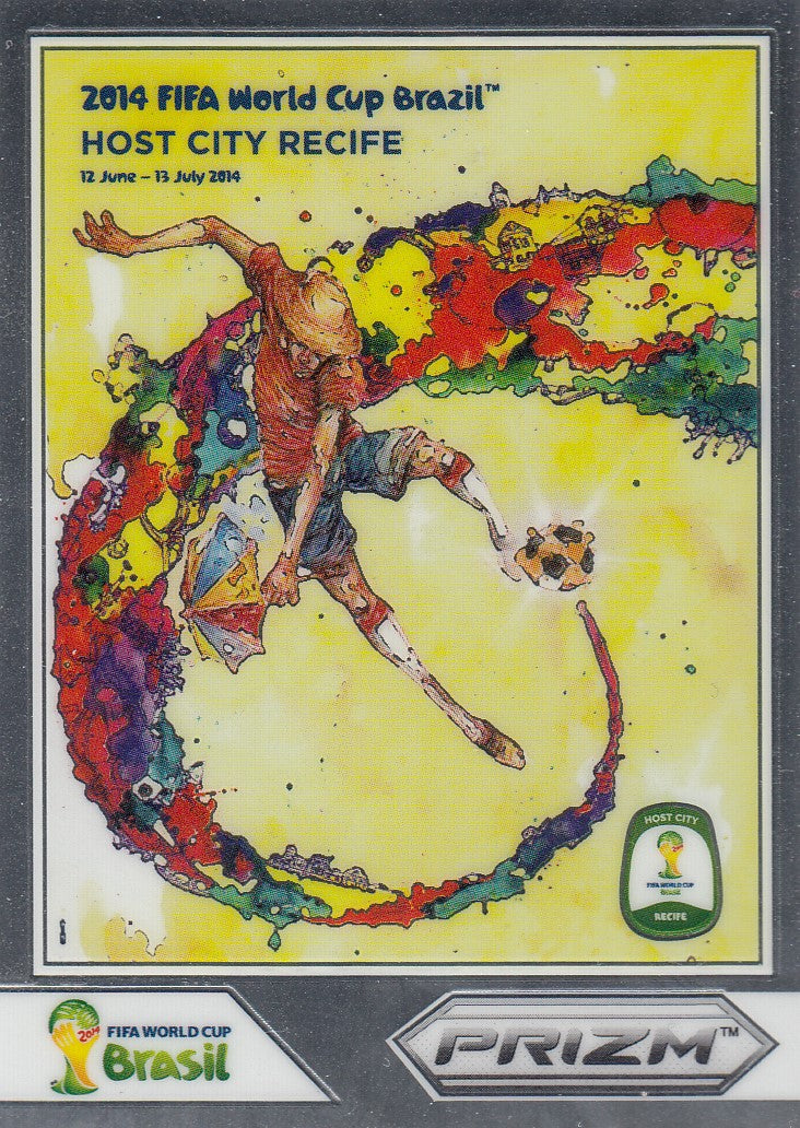 09. HOST CITY RECIFE - WORLD CUP POSTERS