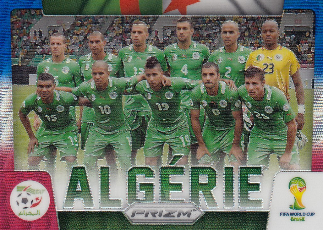 001. ALGÈRIE - TEAMS - RED, BLUE AND WHITE PRIZM