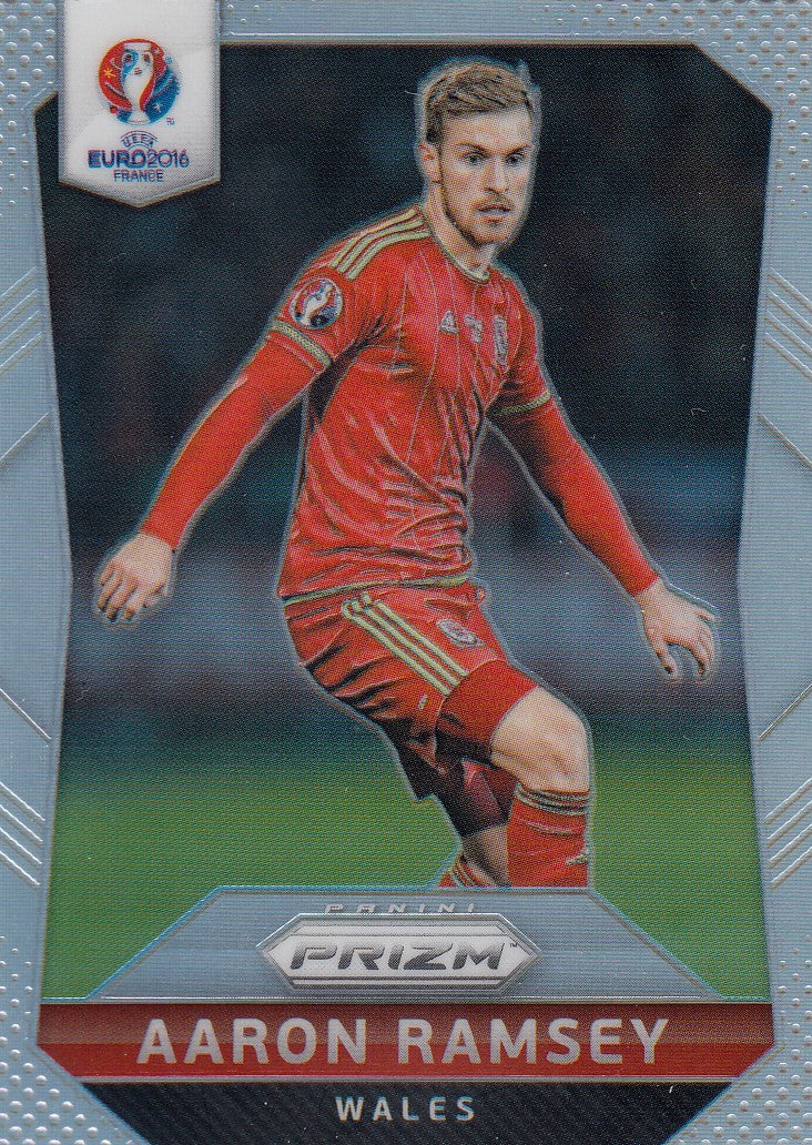 119. AARON RAMSEY - WALES - SILVER PRIZM