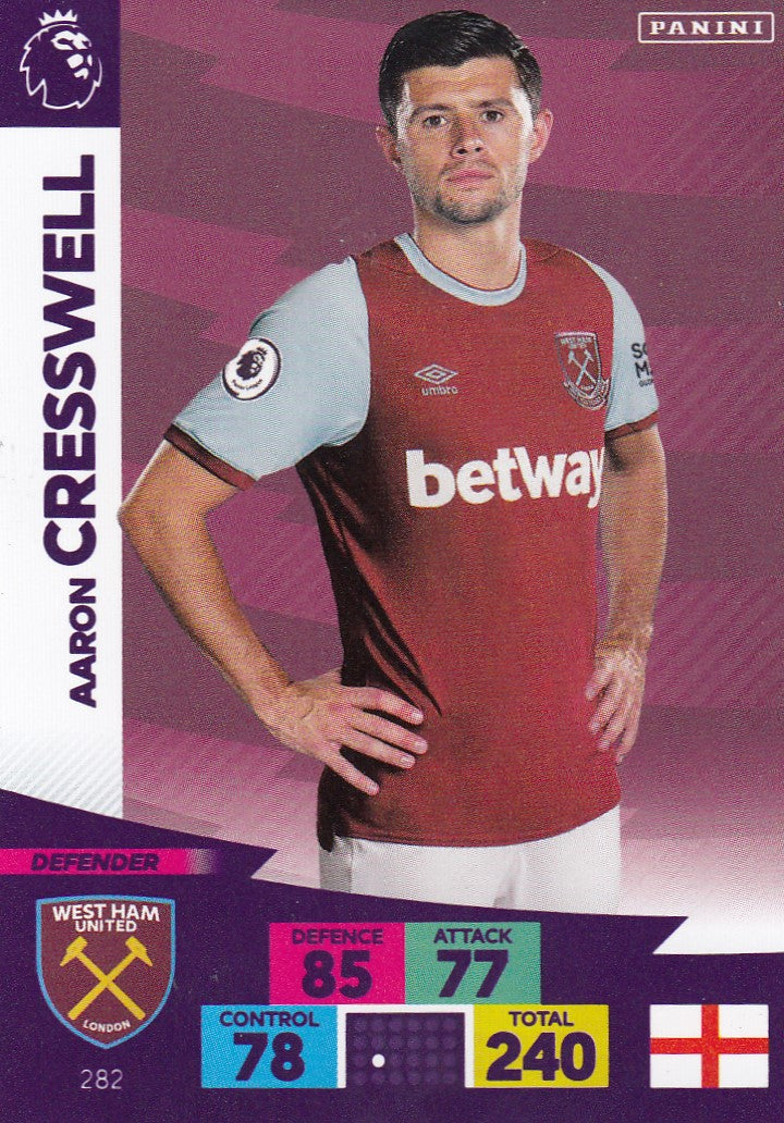 282. AARON CRESSWELL - WEST HAM