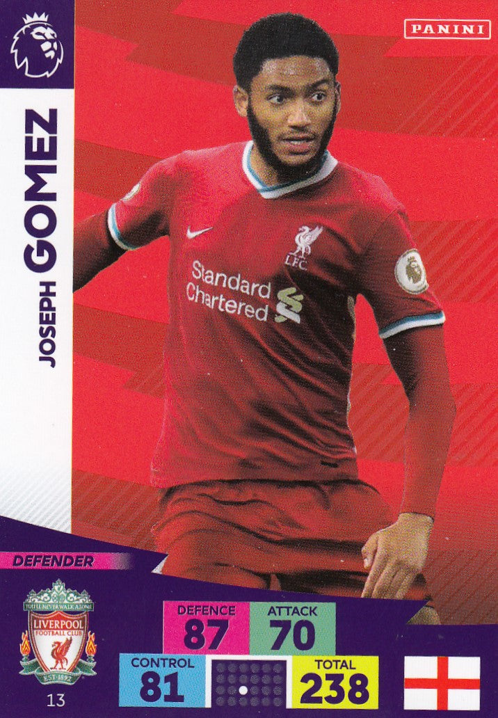 013. JOSEPH GOMEZ - LIVERPOOL