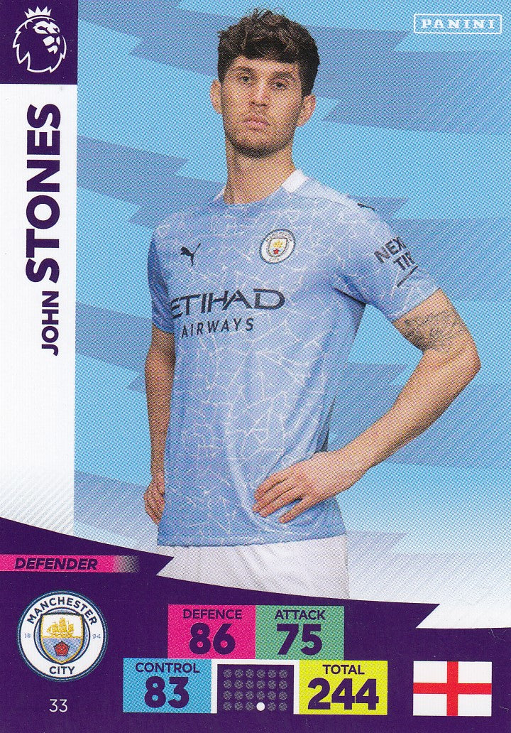 033. JOHN STONES - MANCHESTER CITY