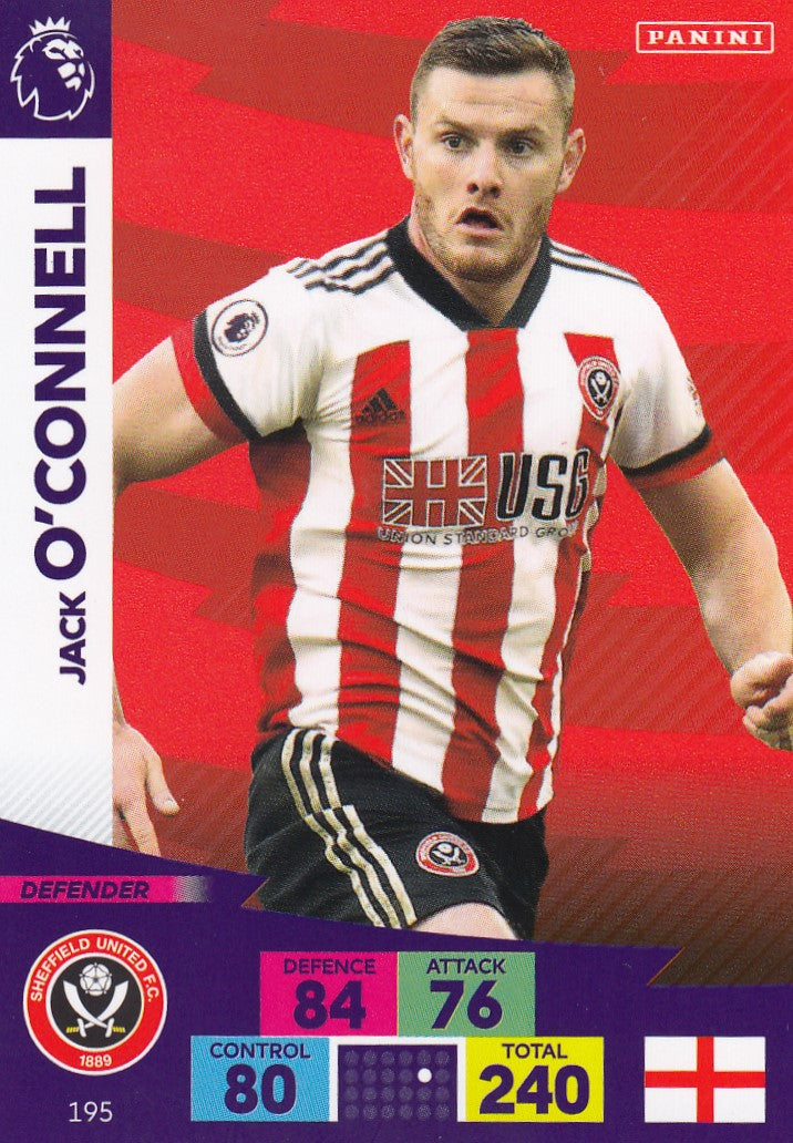 195. JACK O`CONNELL - SHEFFIELD UNITED
