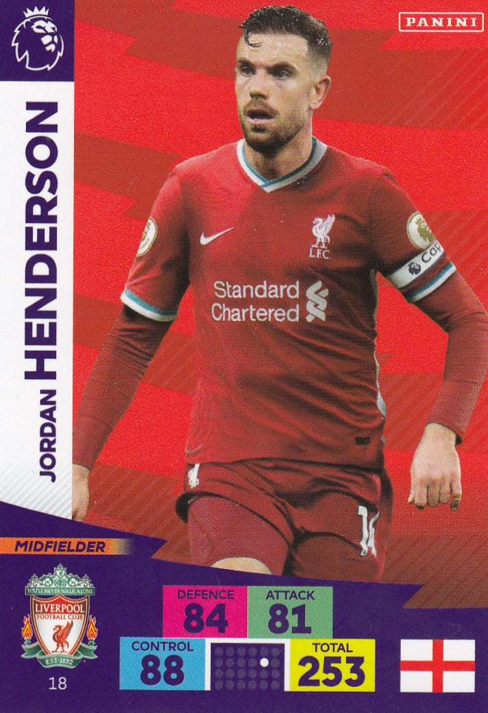 018. JORDAN HENDERSON - LIVERPOOL