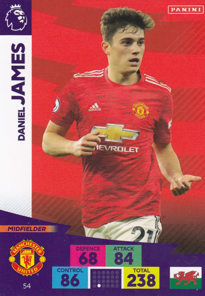 054. DANIEL JAMES - MANCHESTER UNITED