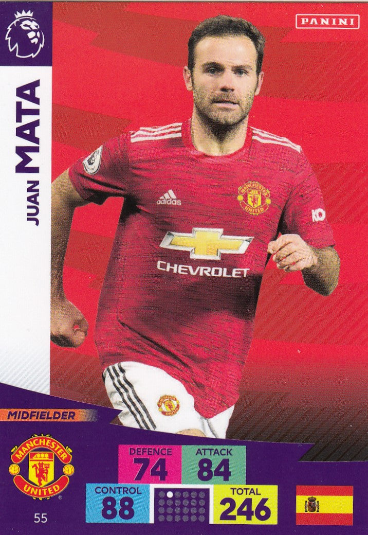 055. JUAN MATA - MANCHESTER UNITED