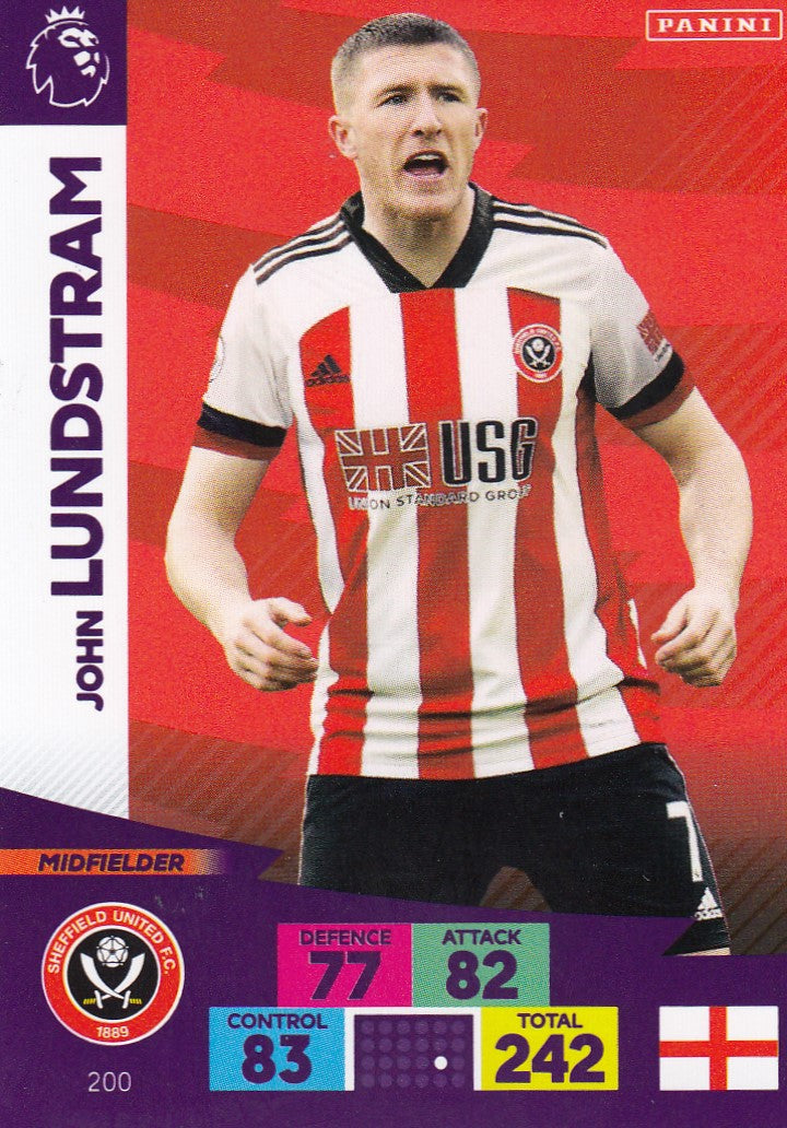 200. JOHN LUNDSTRAM - SHEFFIELD UNITED