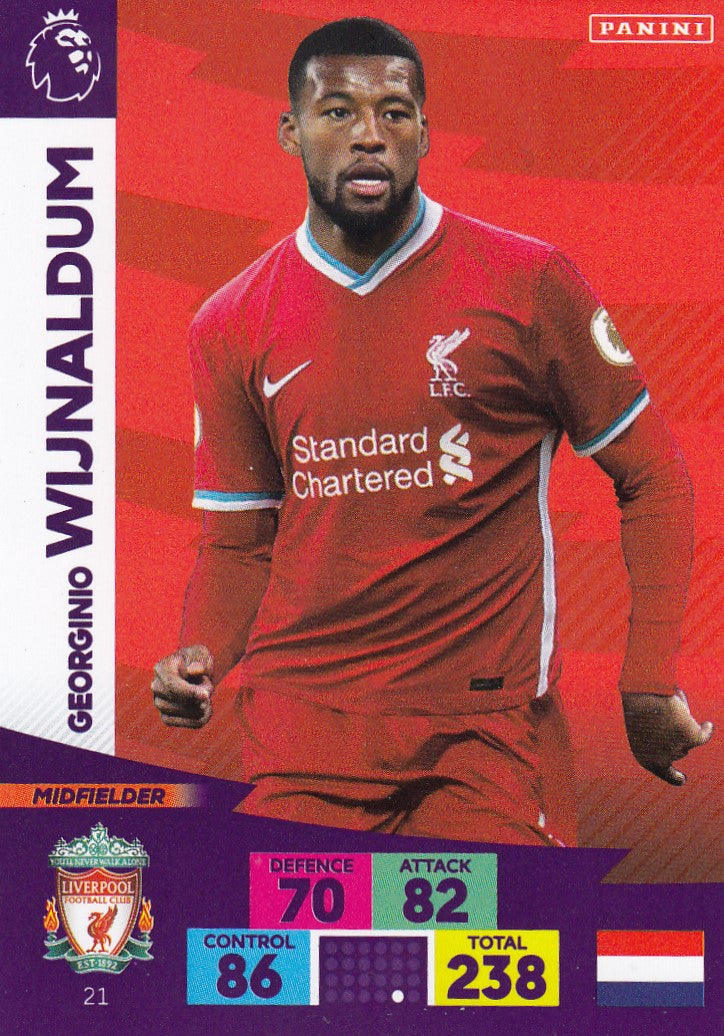 021. GEORGINIO WIJNALDUM - LIVERPOOL