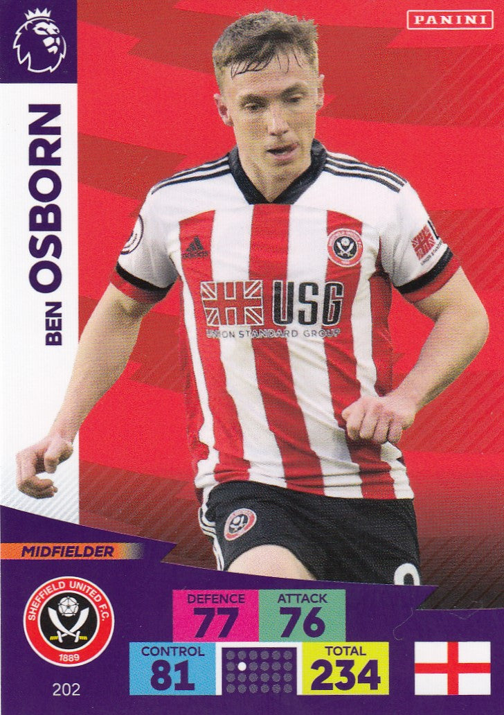 202. BEN OSBORN - SHEFFIELD UNITED