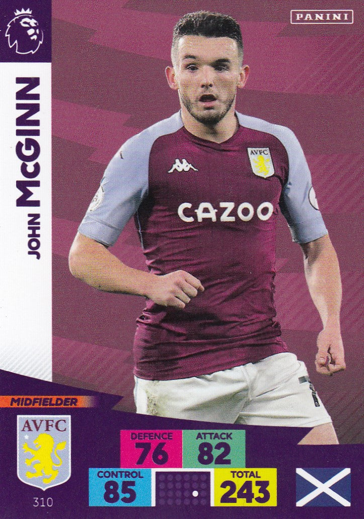 310. JOHN MCGINN - ASTON VILLA