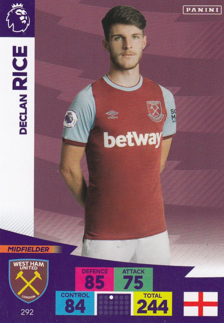 292. DECLAN RICE - WEST HAM