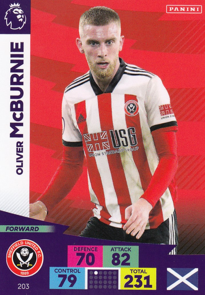 203. OLIVER MCBURNIE - SHEFFIELD UNITED