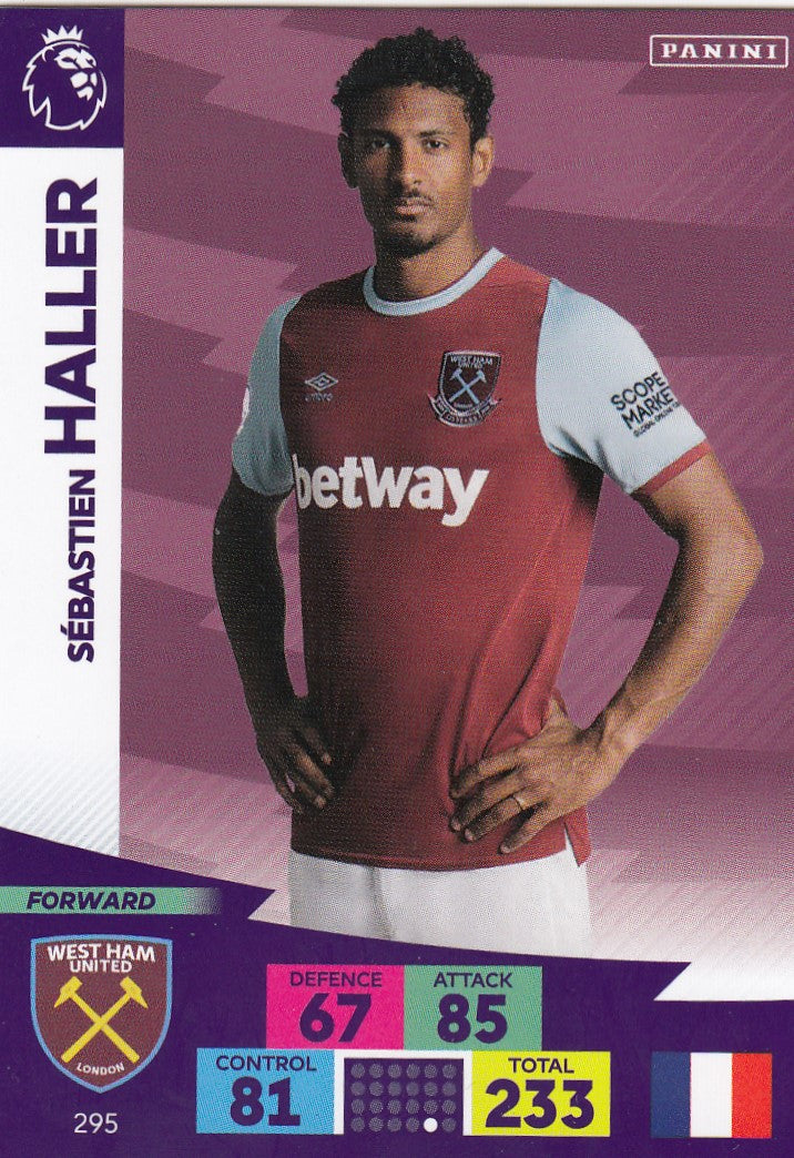 295. SÈBASTIEN HALLER - WEST HAM