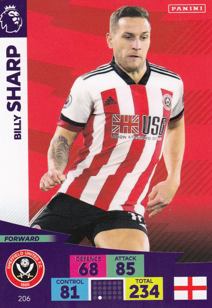 206. BILLY SHARP - SHEFFIELD UNITED